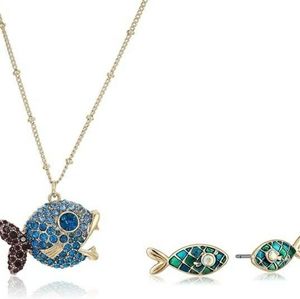 Betsey Johnson fish set